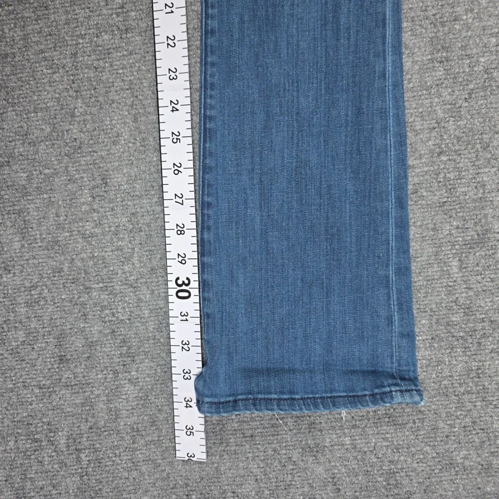 Denimocracy Jeans Womens Blue Bootcut Flare Stretch Denim Casual